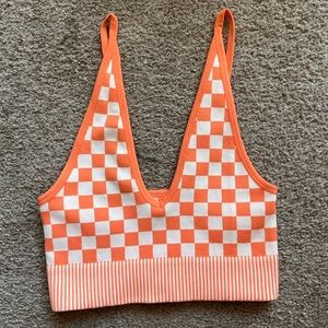 Garage Checkered Tank Top